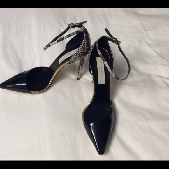 Stella McCartney black patent pump - Picture 3 of 7
